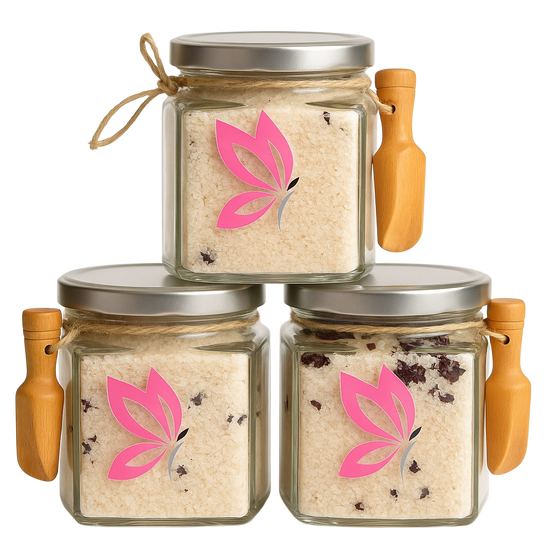 CBD Pink Himalayan Salt Body Scrub