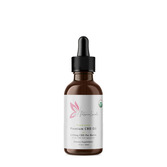 Fresh Lime Tincture - Full Spectrum CBD Oil with 2250 MG 