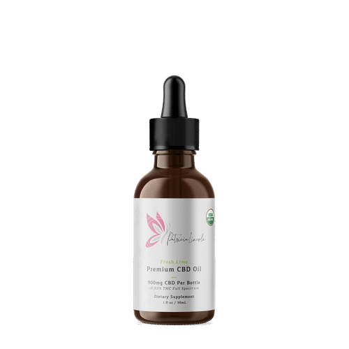 Fresh Lime CBD Tincture Full Spectrum 900 MG