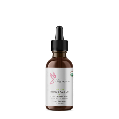 Fresh Lime CBD Tincture Full Spectrum 450 MG